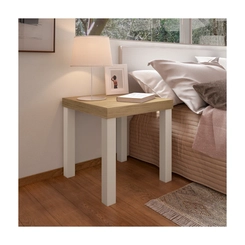 Mesa de Apoio Artely Up 4566 Carvalho/Off White SE