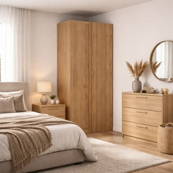 Guarda-Roupa Módulo 1 Porta THB 5922 Cappuccino SE