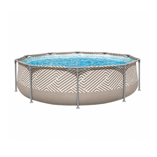 Piscina Circular 5.200 Litros com Estrutura Mor 1045 Bege