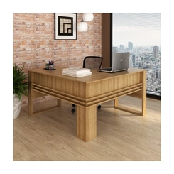 Mesa de Escritório Tecno Mobili ME4145.4 Amêndoa
