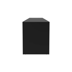 Mesa de Escritório Tecno Mobili ME4185.5 Preto
