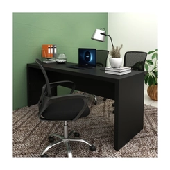 Mesa de Escritório Tecno Mobili ME4185.5 Preto