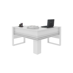 Mesa de Escritório Tecno Mobili ME4145.1 Branco