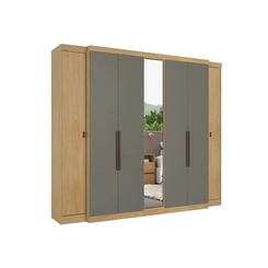 Guarda-Roupa 7 Portas THB 5924 Nogal SE