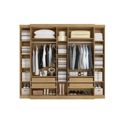 Guarda-Roupa 7 Portas THB 5920 Nogal SE
