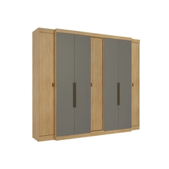Guarda-Roupa 7 Portas THB 5920 Nogal SE