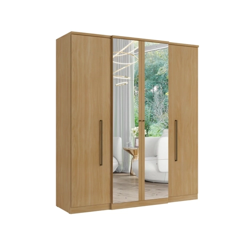 Guarda-Roupa 4 Portas THB 5934 Nogal SE