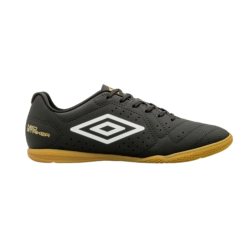 Chuteira Futsal Masculino Umbro Neo Striker Preto/Branco/Dourado