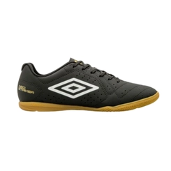 Chuteira Futsal Masculino Umbro Neo Striker Preto/Branco/Dourado