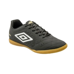 Chuteira Futsal Masculino Umbro Neo Striker Preto/Branco/Dourado
