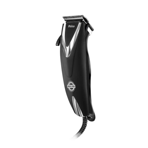Máquina de Cortar Cabelo com Acessórios 18W Philco PCR12CR Preto