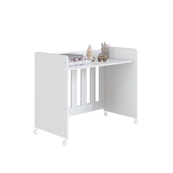 Berço Completa Móveis Mini com Colchão BB041BCBC Branco SE