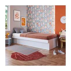 Cama Solteiro Art in Móveis CB1080 Branco SE