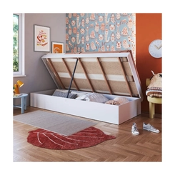 Cama Solteiro Art in Móveis CB1080 Branco SE
