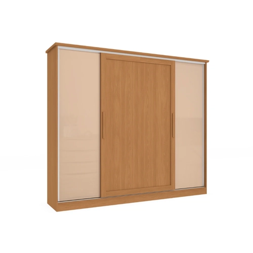 Guarda-Roupa 4 Portas Kappesberg N565-CNMC Canela/Macadâmia SE
