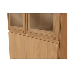 Cristaleira 4 Portas Kappesberg Ciela R631 Canela SE