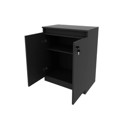 Balcão 2 Portas 74,5cm Tecno Mobili ME4149 Preto SE