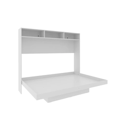 Cama Casal Tecno Mobili CM8043.01 Branco SE