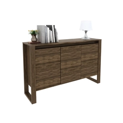 Balcão 136cm Tecno Mobili ME4147.2 Nogal SE