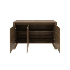 Balcão 136cm Tecno Mobili ME4147.2 Nogal SE