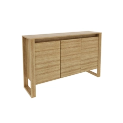 Balcão 136cm Tecno Mobili ME4147.4 Amêndoa SE