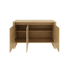 Balcão 136cm Tecno Mobili ME4147.4 Amêndoa SE