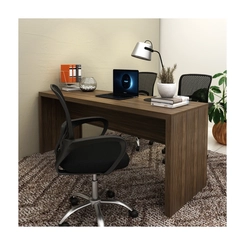 Mesa de Escritório Tecno Mobili ME4185.3 Nogal SE
