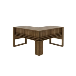 Mesa de Escritório Tecno Mobili ME4145.2 Nogal SE