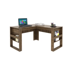 Mesa de Escritório Tecno Mobili ME4145.2 Nogal SE