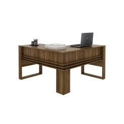 Mesa de Escritório Tecno Mobili ME4145.2 Nogal SE