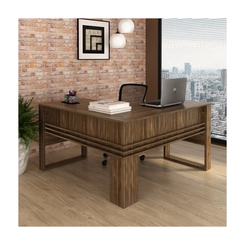Mesa de Escritório Tecno Mobili ME4145.2 Nogal SE