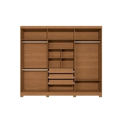 Guarda-Roupa 6 Portas Kappesberg CB01T580-CN Canela SE