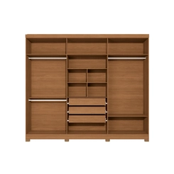 Guarda-Roupa 6 Portas Kappesberg CB03T580-CN Canela SE