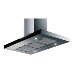 Coifa de Ilha 100cm Brastemp BAF10ARBNA Inox SE