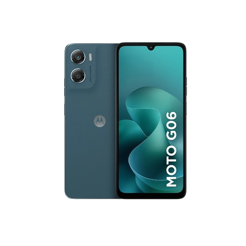 Smartphone Motorola G06 XT2535-1 128GB 4GB RAM Tela 6.9" Câmera 50MP e Selfie 8MP Azul Marinho