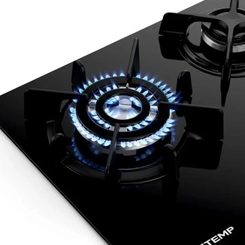 Cooktop Brastemp 5 Bocas com Quadrichama BDD86AP Preto Bivolt SE