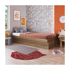 Cama Solteiro Art in Móveis CB1080 Mel SE