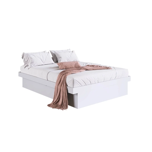 Cama Queen Size Art in Móveis CB1160 Branco SE