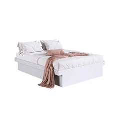 Cama Queen Size Art in Móveis CB1160 Branco SE