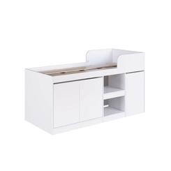 Cama Solteiro Art in Móveis CJ6080 Branco SE