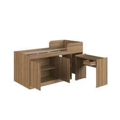 Cama Solteiro Art in Móveis CJ6080 Mel SE