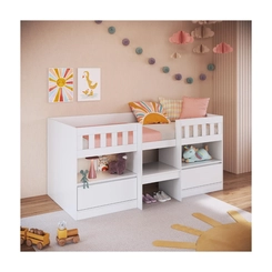 Cama Infantil Art in Móveis CI6080 Branco SE