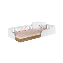 Cama Solteiro Art in Móveis CM6080 Branco SE