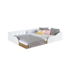 Cama Casal Art in Móveis CM6140 Branco SE