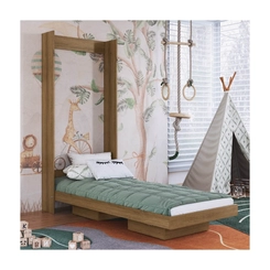 Cama Solteiro Art in Móveis CV1080 Mel SE