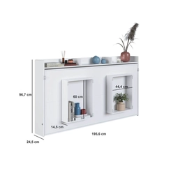Cama Solteiro Art in Móveis CH1080 Branco SE