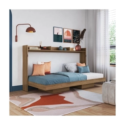 Cama Solteiro Art in Móveis CH1080 Mel SE