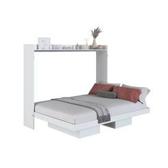 Cama Casal Art in Móveis CH1140 Branco SE