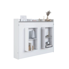 Cama Casal Art in Móveis CH1140 Branco SE