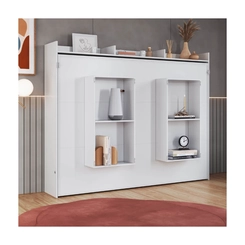 Cama Casal Art in Móveis CH1140 Branco SE